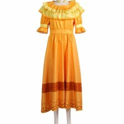 Auscosplay Encanto Cosplay Encanto Pepa Dress Cosplay Costume