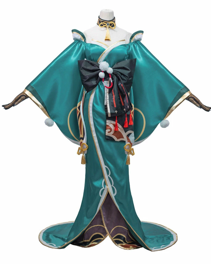 Auscosplay Genshin Impact Ms Hina Gorou Cosplay Costume Genshin Impact Cosplay 3 Auscosplay Genshin Impact Ms Hina Gorou Cosplay Costume Genshin Impact Cosplay