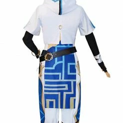 Auscosplay Genshin Impact Cosplay Genshin Impact Chongyun Cosplay Costume