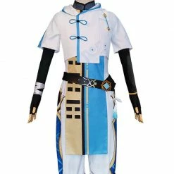 Auscosplay Genshin Impact Cosplay Genshin Impact Chongyun Cosplay Costume