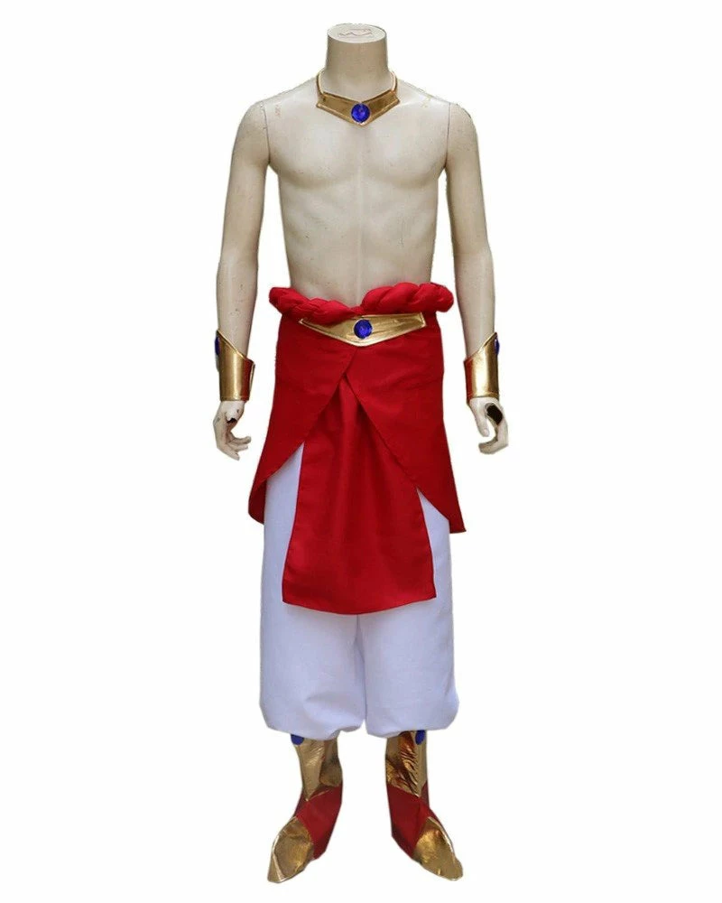Auscosplay Dragon Ball Super Broly Cosplay Costume 3 Auscosplay Dragon Ball Super Broly Cosplay Costume