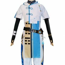 Auscosplay Genshin Impact Cosplay Genshin Impact Chongyun Cosplay Costume