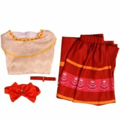 Auscosplay Encanto Dolores Cosplay Costume