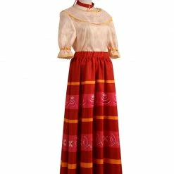 Auscosplay Encanto Dolores Cosplay Costume