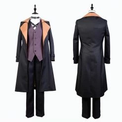 Auscosplay Anime Costume Bungo Stray Dogs Chuya Nakahara Cosplay Costume Unisex
