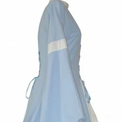Auscosplay Womans Medieval Renaissance Costume Victorian Light Blue Dress Medieval Renaissance Costumes
