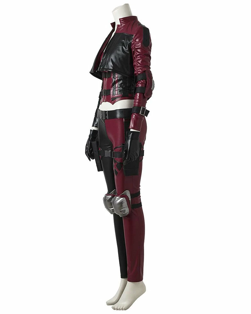 Auscosplay Injustice 2 Harley Quinn Cosplay Costume Movie Costume 5 Auscosplay Injustice 2 Harley Quinn Cosplay Costume Movie Costume
