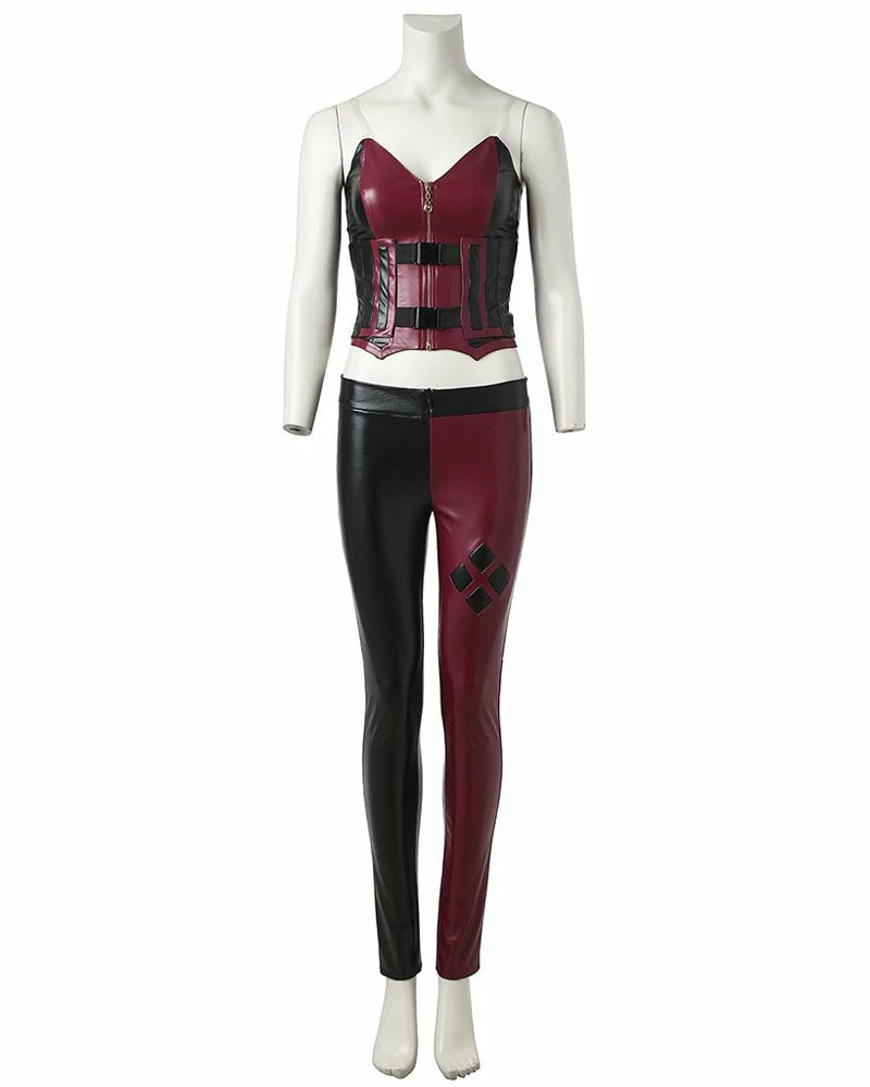 Auscosplay Injustice 2 Harley Quinn Cosplay Costume Movie Costume 7 Auscosplay Injustice 2 Harley Quinn Cosplay Costume Movie Costume