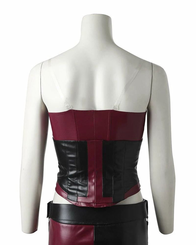 Auscosplay Injustice 2 Harley Quinn Cosplay Costume Movie Costume 8 Auscosplay Injustice 2 Harley Quinn Cosplay Costume Movie Costume