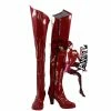 Auscosplay Persona 5 Anne Takamaki Panther Cosplay Boots Women Japanese Anime Shoes