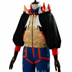 Auscosplay Pokemon Sword/Shield Raihan Cosplay Costume