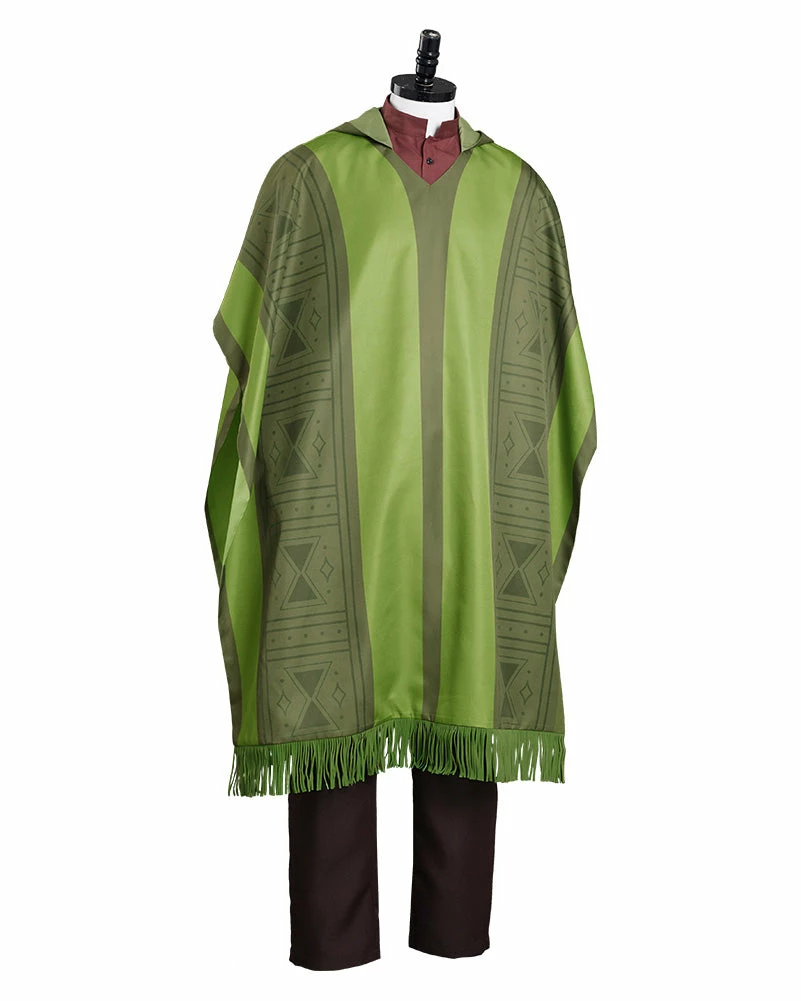 Auscosplay Encanto Cosplay Bruno Madrigal Encanto Cloak/Cape Cosplay Costume 7 Auscosplay Encanto Cosplay Bruno Madrigal Encanto Cloak/Cape Cosplay Costume