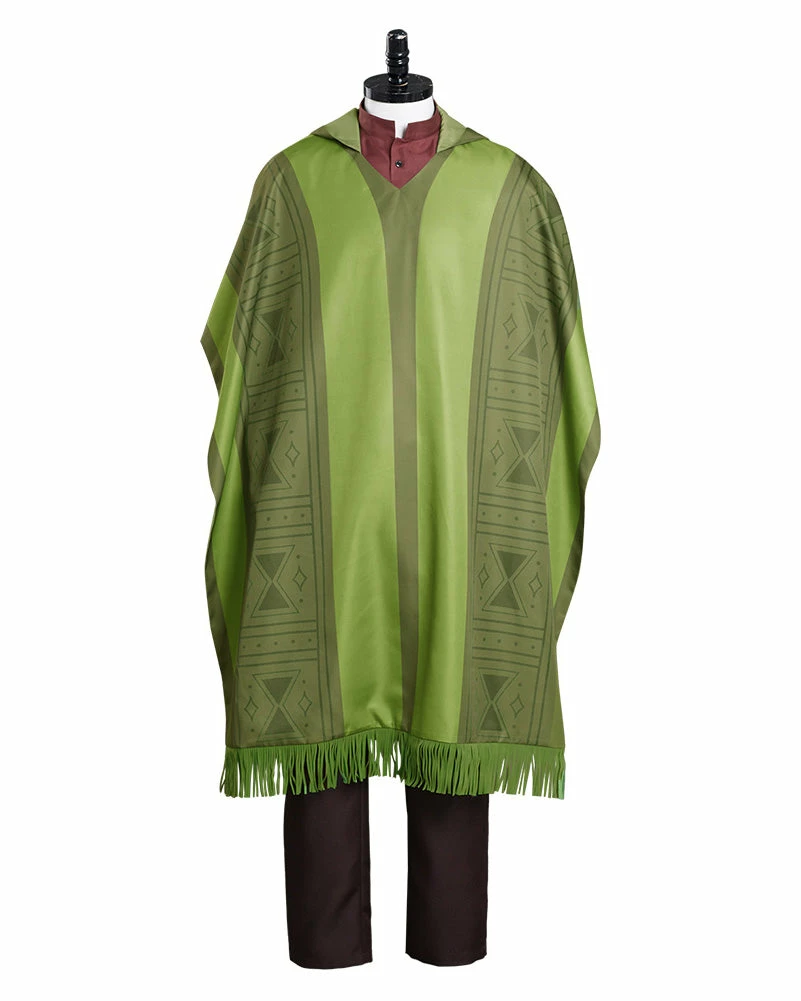 Auscosplay Encanto Cosplay Bruno Madrigal Encanto Cloak/Cape Cosplay Costume 3 Auscosplay Encanto Cosplay Bruno Madrigal Encanto Cloak/Cape Cosplay Costume
