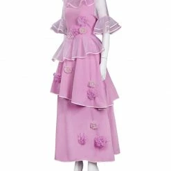 Auscosplay Encanto Isabela Madrigal Princess Dress Cosplay Costume