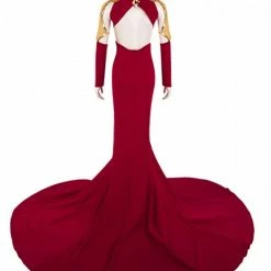 Auscosplay Castlevania Carmilla Cosplay Costume Red Dress