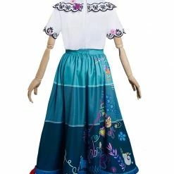 Auscosplay Mirabel Cosplay Costume Encanto Dress