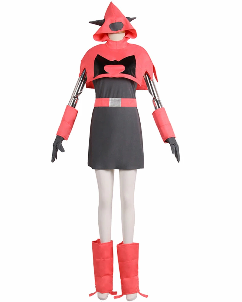 Auscosplay Anime Costume Pokemon Team Magma Women Cosplay Costume 3 Auscosplay Anime Costume Pokemon Team Magma Women Cosplay Costume