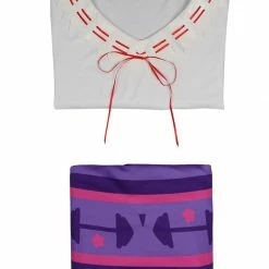 Auscosplay Encanto Luisa Madrigal Dress Cosplay Costume Encanto Cosplay