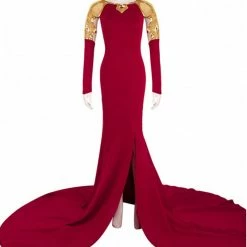 Auscosplay Castlevania Carmilla Cosplay Costume Red Dress