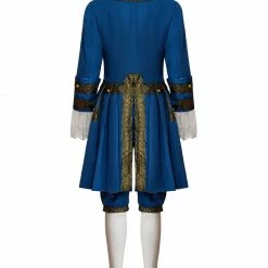 Auscosplay Medieval Renaissance Costumes Mens 18th Century British Outfit Victorian Renaissance Costume