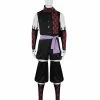 Auscosplay Demon Slayer Kimetsu No Yaiba Giyuutarou Cosplay Costume Anime Costume