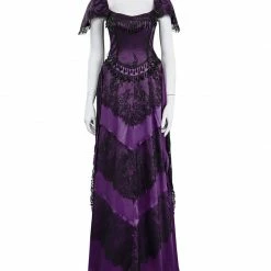 Auscosplay The Gilded Age Agnes Van Rhijn Cosplay Costume Dress Video Game Costume