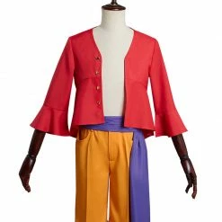 Auscosplay One Piece Monkey D. Luffy Cosplay Costume