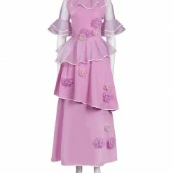 Auscosplay Encanto Isabela Madrigal Princess Dress Cosplay Costume