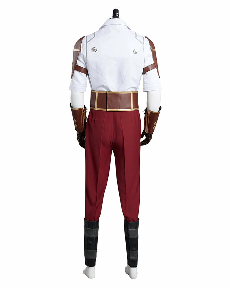 Auscosplay League Of Legends (LOL) Cosplay Arcane League Of Legends LoL Jayce Cosplay Costume Outfit 4 Auscosplay League Of Legends (LOL) Cosplay Arcane League Of Legends LoL Jayce Cosplay Costume Outfit