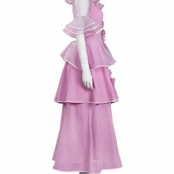 Auscosplay Encanto Isabela Madrigal Princess Dress Cosplay Costume