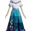 Auscosplay Mirabel Cosplay Costume Encanto Dress