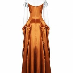 Auscosplay Video Game Costume The Gilded Age Carrie Coon Cosplay Costume Dress