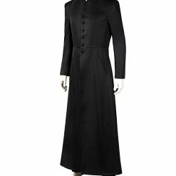 Auscosplay Movie Costume Matrix Resurrections Neo Cosplay Costume Trench Coat