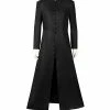Auscosplay Movie Costume Matrix Resurrections Neo Cosplay Costume Trench Coat 1 Auscosplay Movie Costume Matrix Resurrections Neo Cosplay Costume Trench Coat