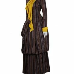 Auscosplay Video Game Costume The Gilded Age Peggy Scott Cosplay Costume Dress