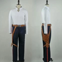 Auscosplay Movie Costume Star Wars Han Solo Cosplay Costume Outfit