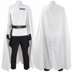 Auscosplay Movie Costume Rogue One Director Krennic Cosplay Costume Officer Uniform White