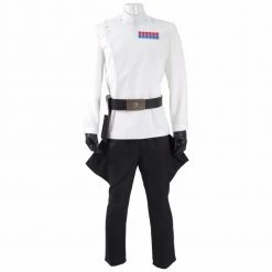 Auscosplay Movie Costume Rogue One Director Krennic Cosplay Costume Officer Uniform White