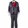 Auscosplay Pokemon Steven Stone Cosplay Costume Anime Costume
