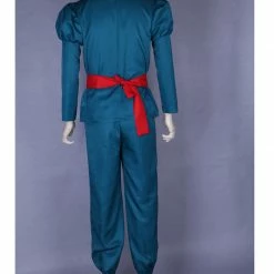 Auscosplay Dragon Ball Grand Priest Goku Cosplay Costume Blue Suits