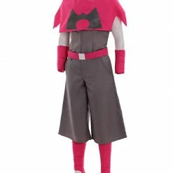 Auscosplay Anime Costume Pokemon Team Magma Men Cosplay Costume