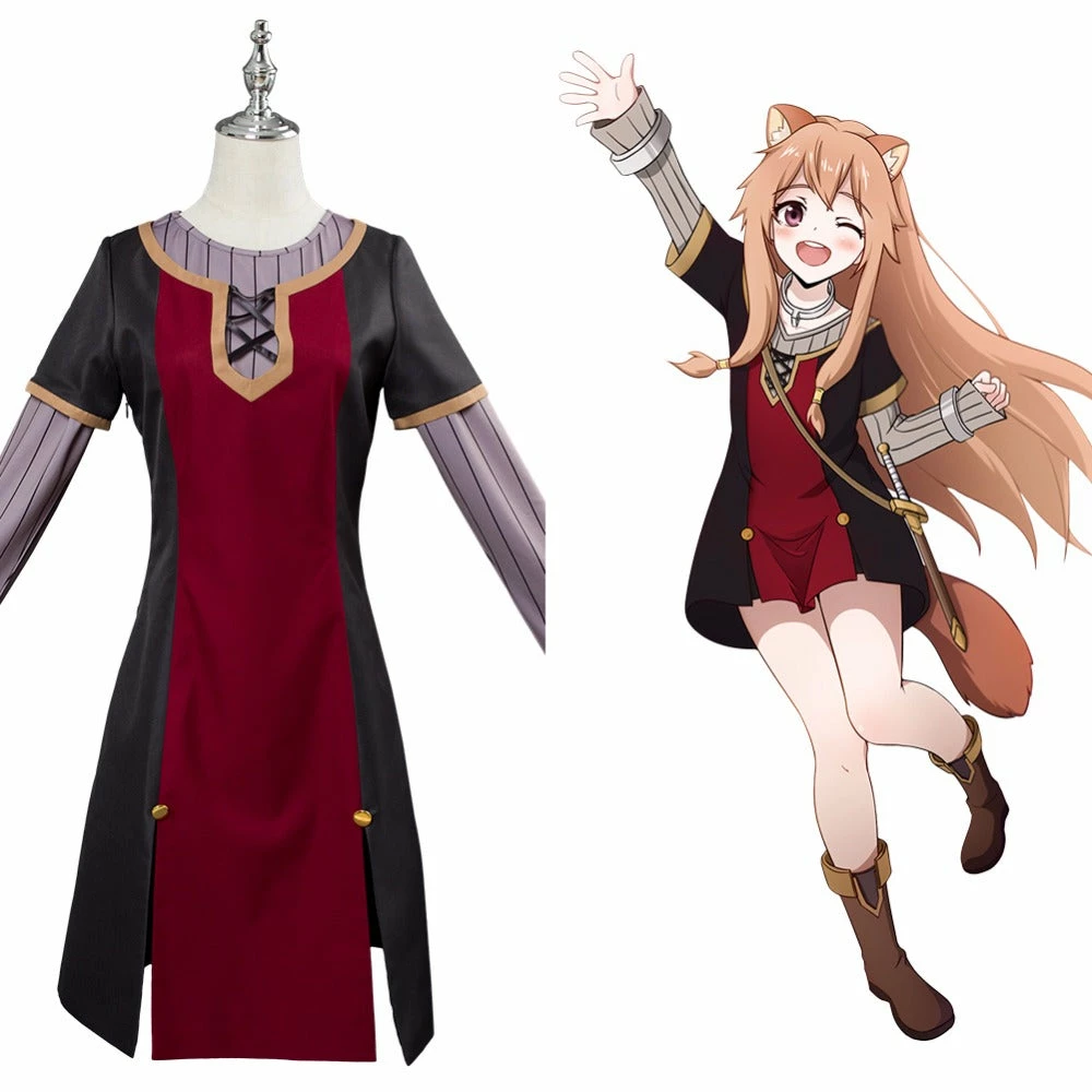 Auscosplay The Rising Of The Shield Hero Raphtalia Cosplay Costume 3 Auscosplay The Rising Of The Shield Hero Raphtalia Cosplay Costume