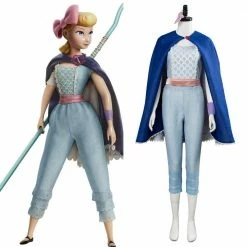 Auscosplay Toy Story 4 Bo Peep Cosplay Costume