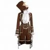 Auscosplay Anime Costume Lack Butler Kuroshitsuji Ciel Phantomhive Cosplay Costume Brown