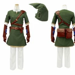 Auscosplay Zelda Costume Legend Of Zelda Twilight Princess Link Cosplay Costume
