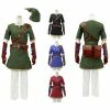 Auscosplay Zelda Costume Legend Of Zelda Twilight Princess Link Cosplay Costume