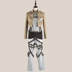 Auscosplay Attack On Titan Eren Jaeger Cosplay Costume Full Set