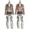 Auscosplay Attack On Titan Rivaille Levi Cosplay Costume Full Set