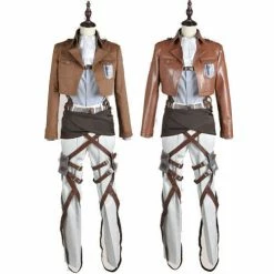 Auscosplay Attack On Titan Rivaille Levi Cosplay Costume Full Set