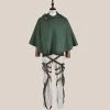 Auscosplay Anime Costume Attack On Titan Rivaille Levi Cosplay Costume Full Set